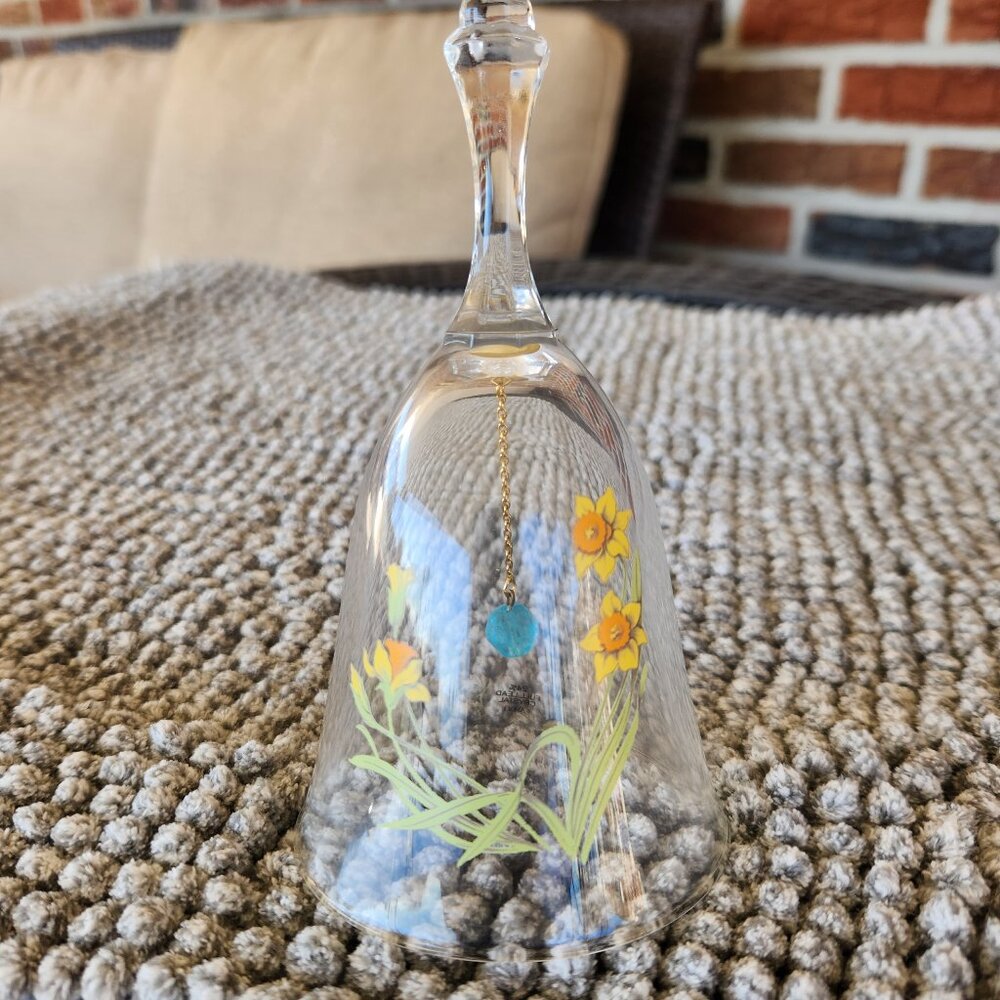Charming Vintage Avon Glass Bell